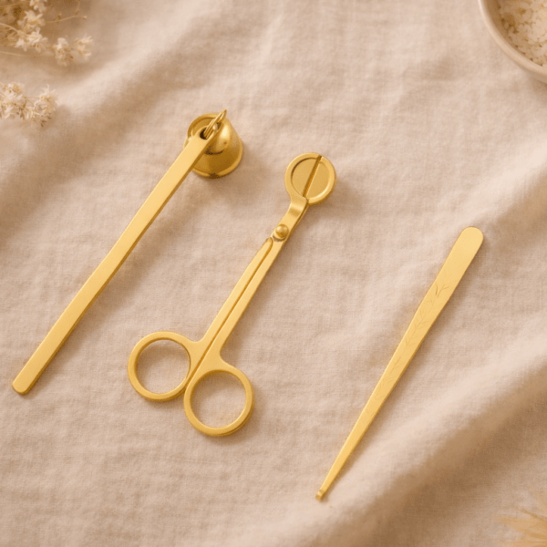 ZŁOTE Akcesoria Do Świec