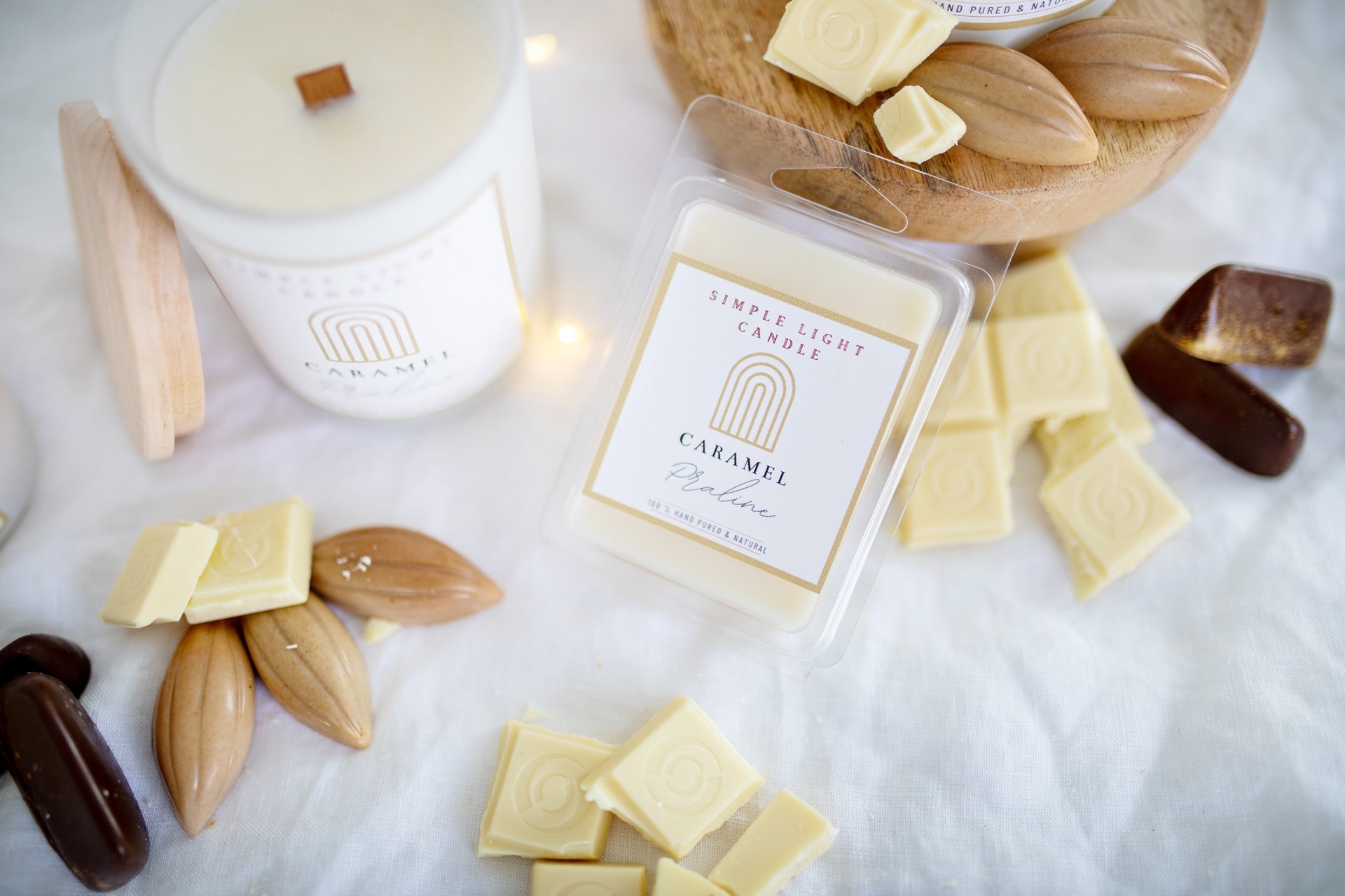 Wosk zapachowy Caramel Praline