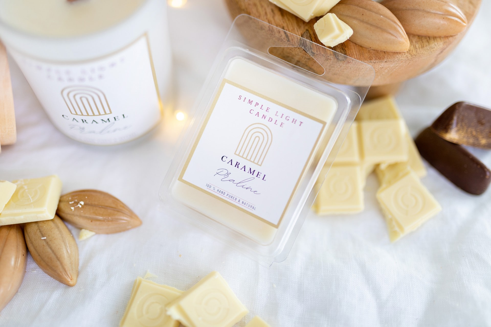 Wosk zapachowy Caramel Praline - obrazek 2