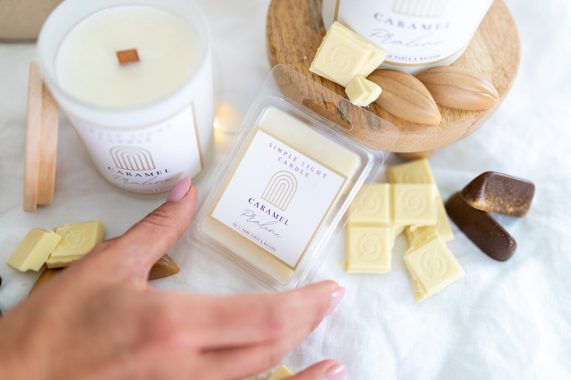 Wosk zapachowy Caramel Praline - obrazek 4