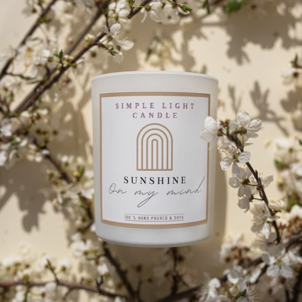 Świeca sojowa M - Sunshine On My Mind