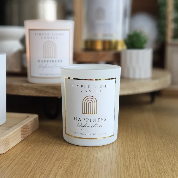 Świeca sojowa M - Happiness Definition