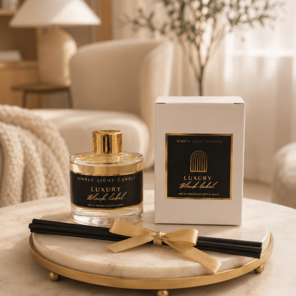 Dyfuzor zapachowy z patyczkami Luxury Black Label