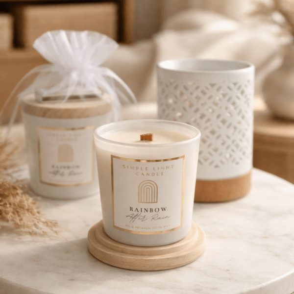 Świeca sojowa S - Rainbow After Rain