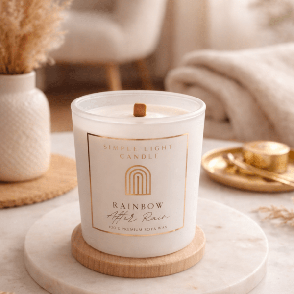 Świeca sojowa M - Rainbow After Rain
