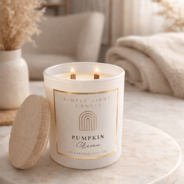 Świeca sojowa L - Pumpkin Creme