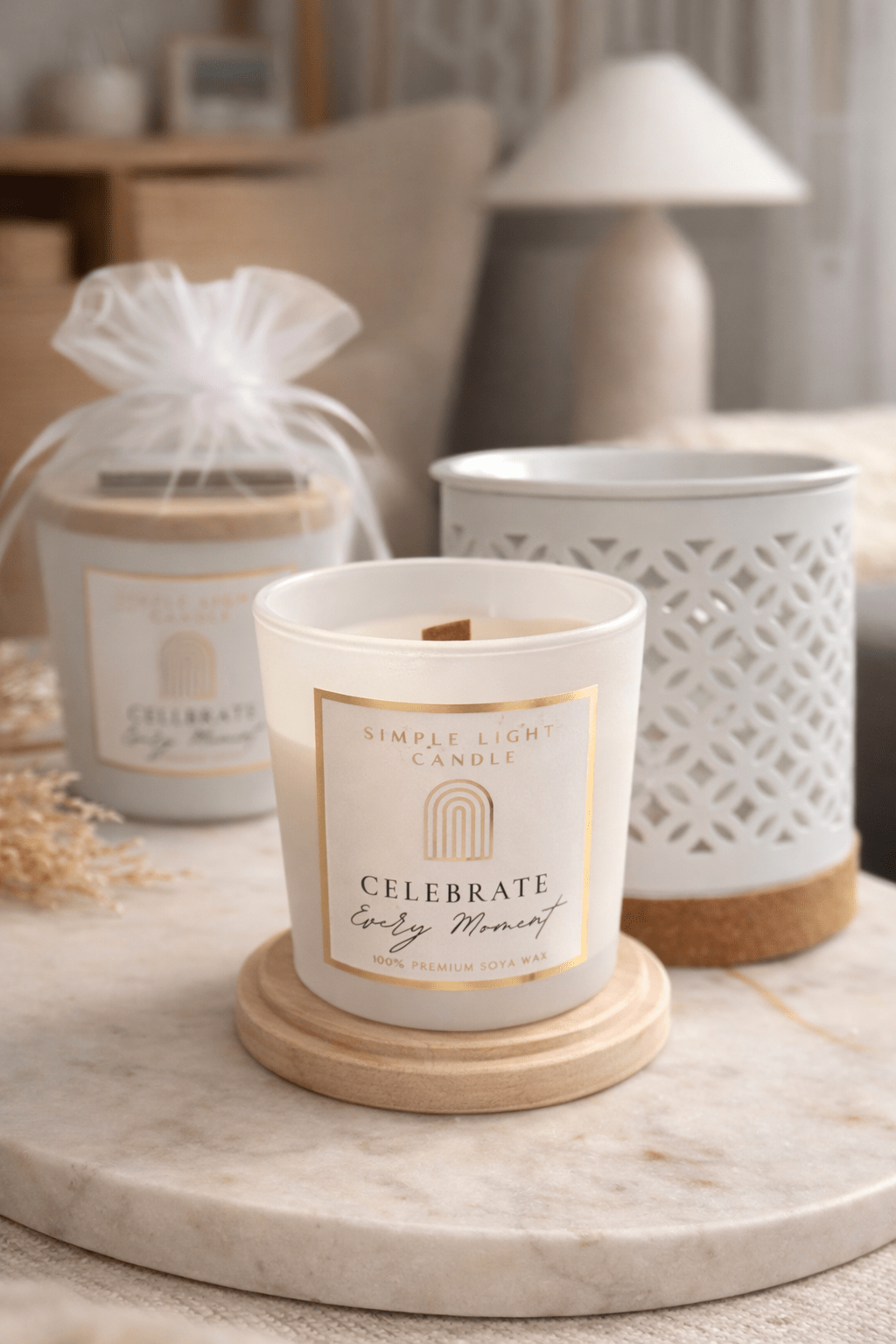 Świeca sojowa S - Celebrate Evey Moment