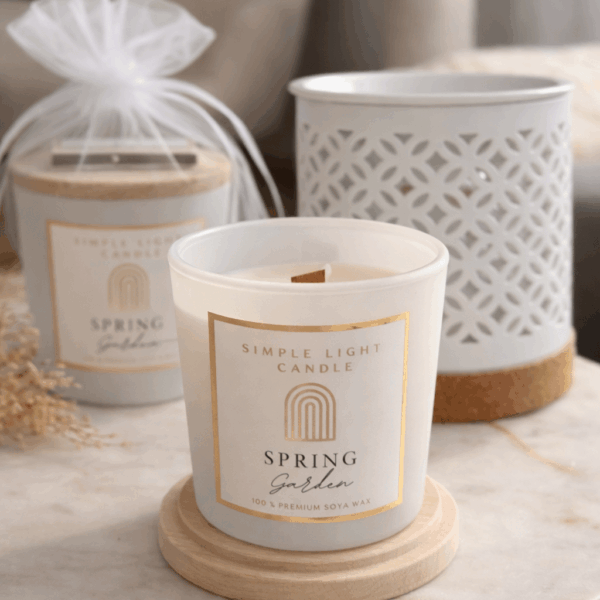 Świeca sojowa S - Spring Garden