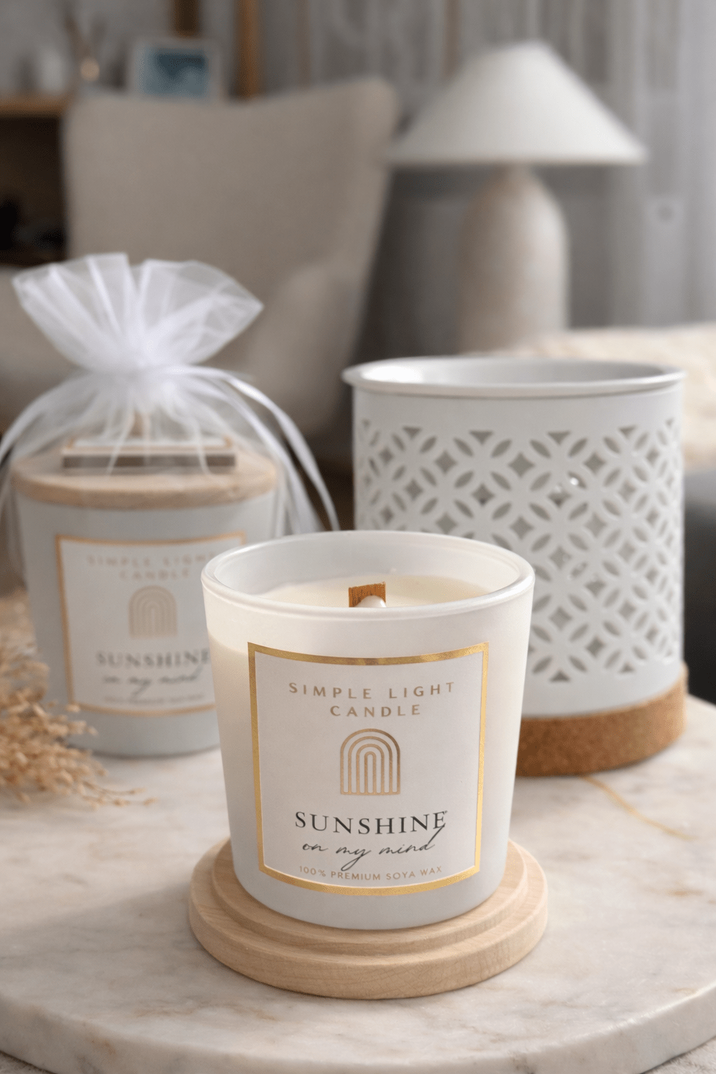 Świeca sojowa S - Sunshine On My Mind