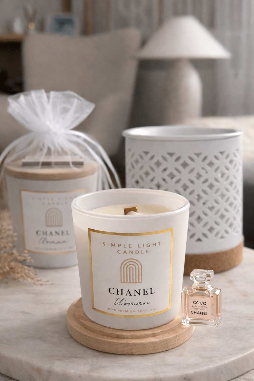 Świeca sojowa S - Chanel Woman