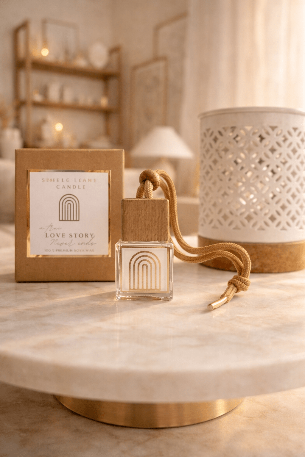 Love Story Never Ends - Zapach do Samochodu - obrazek 2