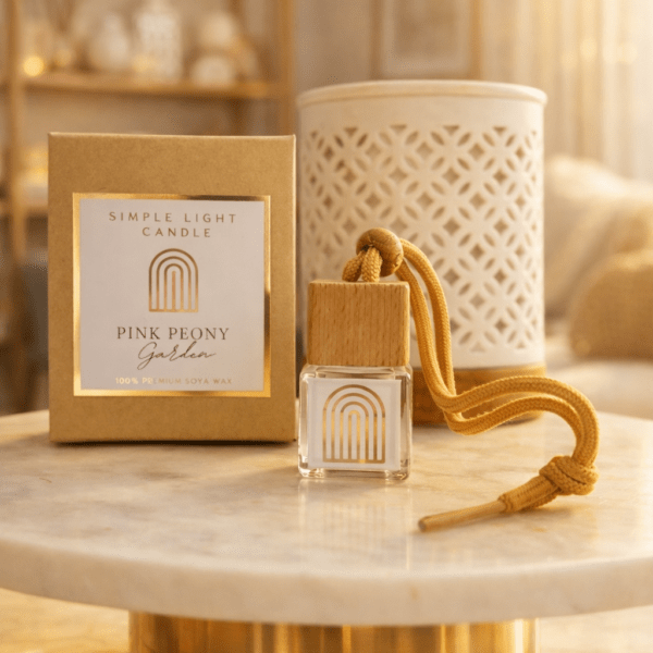 Pink Peony Garden - Zapach do Samochodu