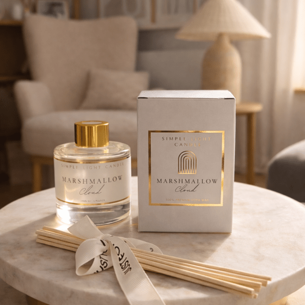 Dyfuzor zapachowy z patyczkami Marshmallow Cloud