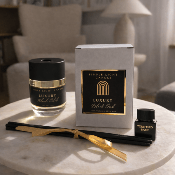 Dyfuzor zapachowy z patyczkami Luxury Black Label