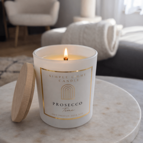 Świeca sojowa M - Prosecco Time