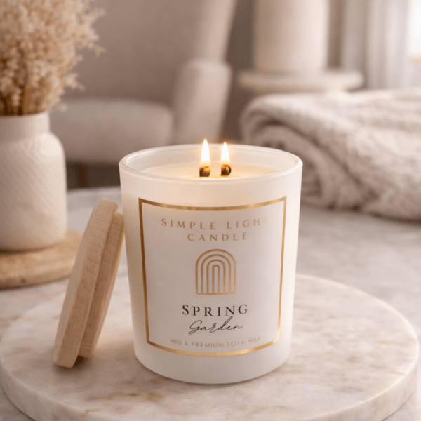 Świeca sojowa L - Spring Garden