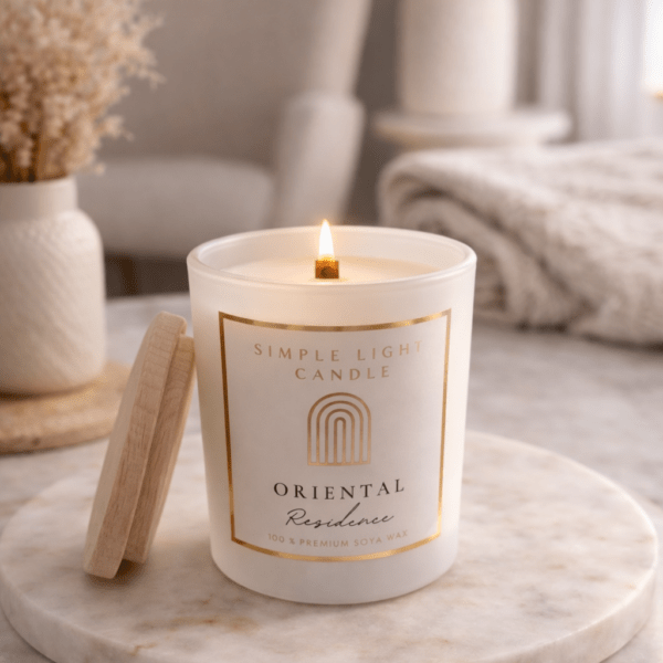 Świeca sojowa M - Oriental Residence
