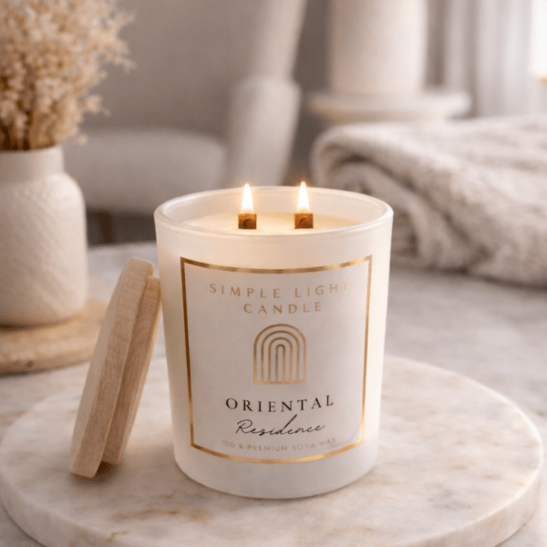 Świeca sojowa L - Oriental Residence