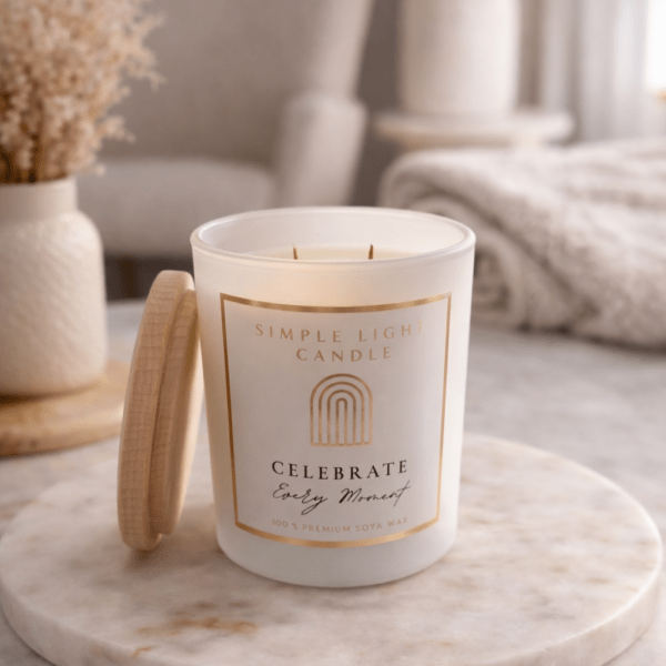 Świeca sojowa L - Celebrate Evey Moment