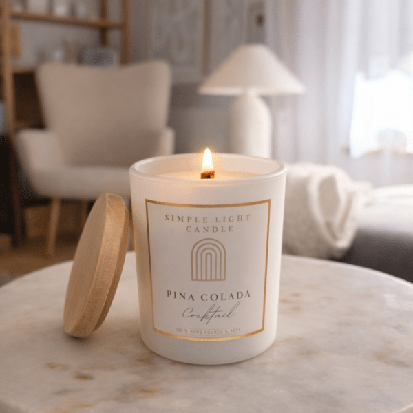 Świeca sojowa M - Pina Colada Coctail