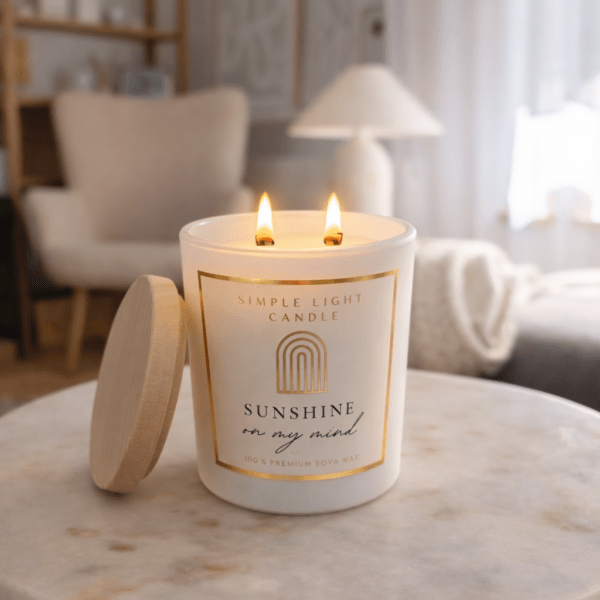 Świeca sojowa L - Sunshine On My Mind
