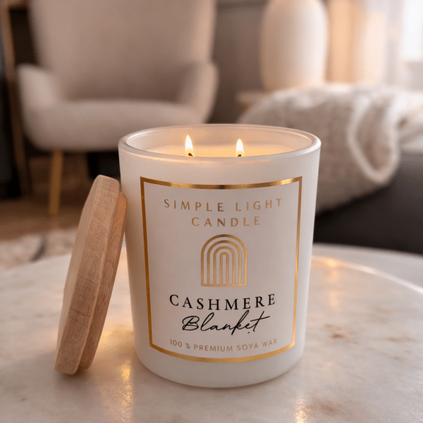 Świeca sojowa L - Cashmere Blanket