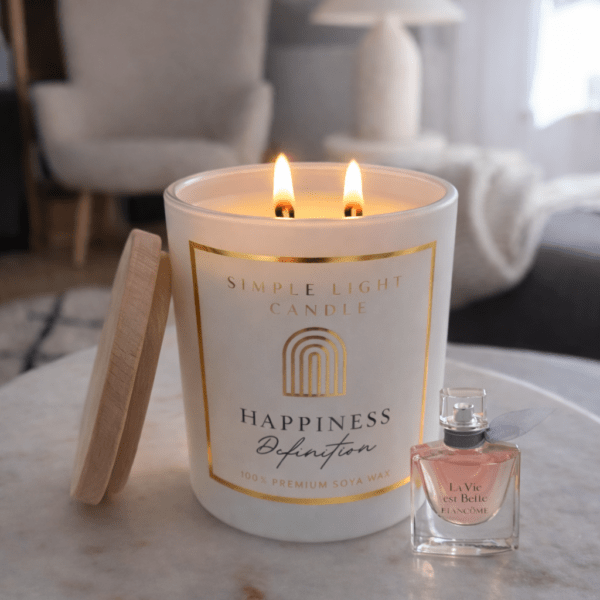 Świeca sojowa L - Happiness Definition