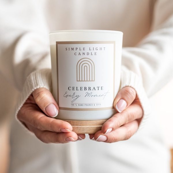 Świeca sojowa L - Celebrate Evey Moment