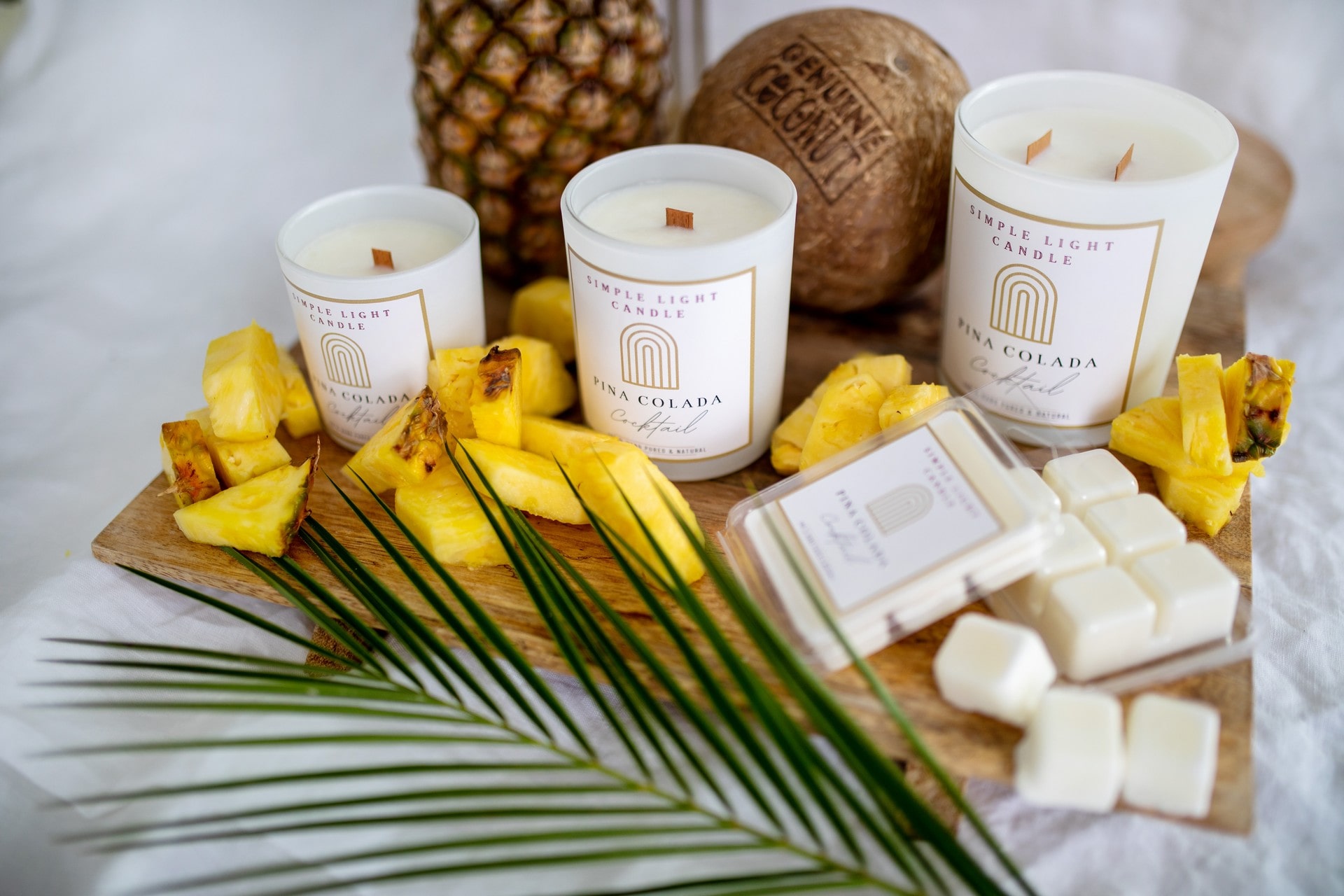 Świeca sojowa M - Pina Colada Coctail - obrazek 2