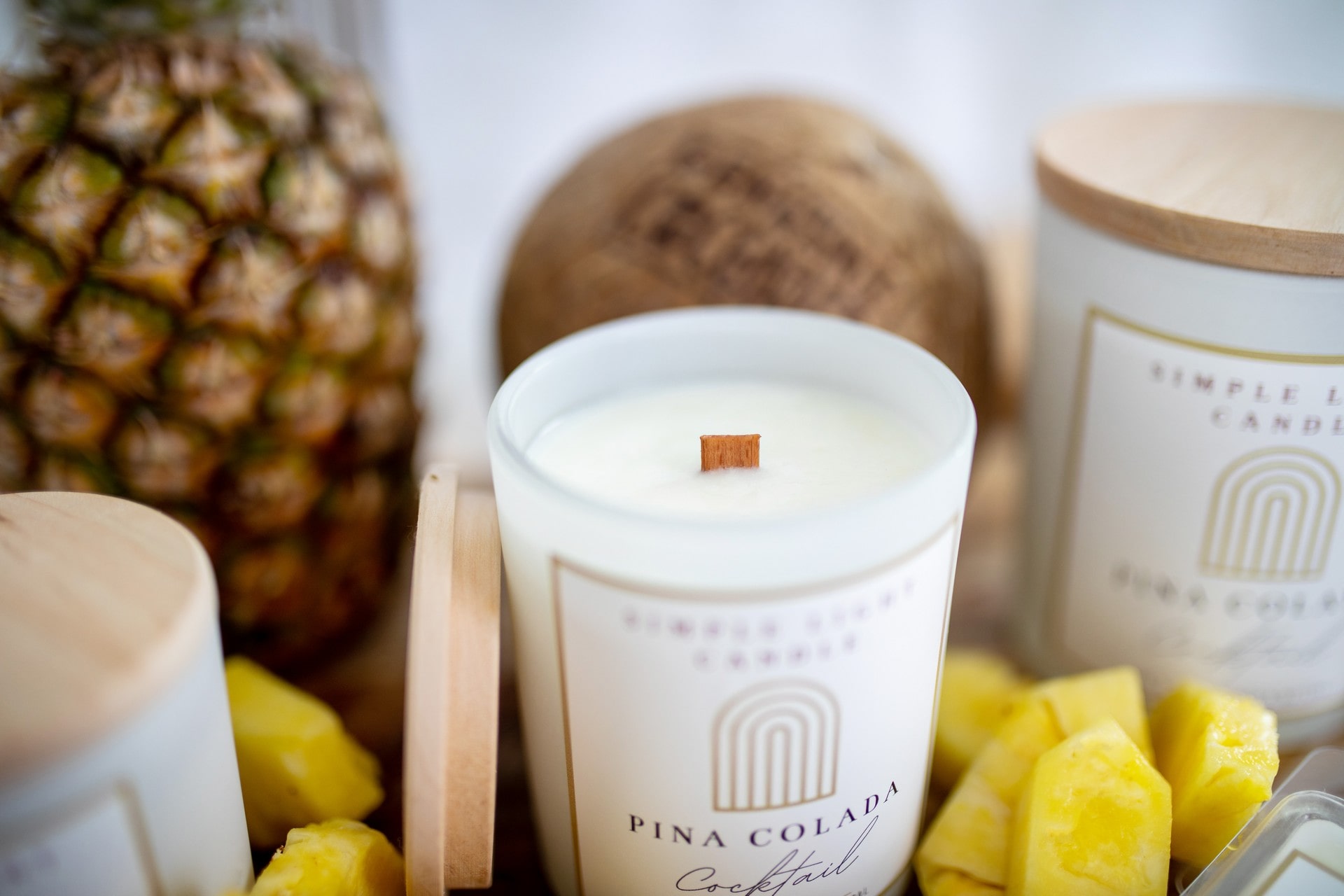 Świeca sojowa M - Pina Colada Coctail - obrazek 8