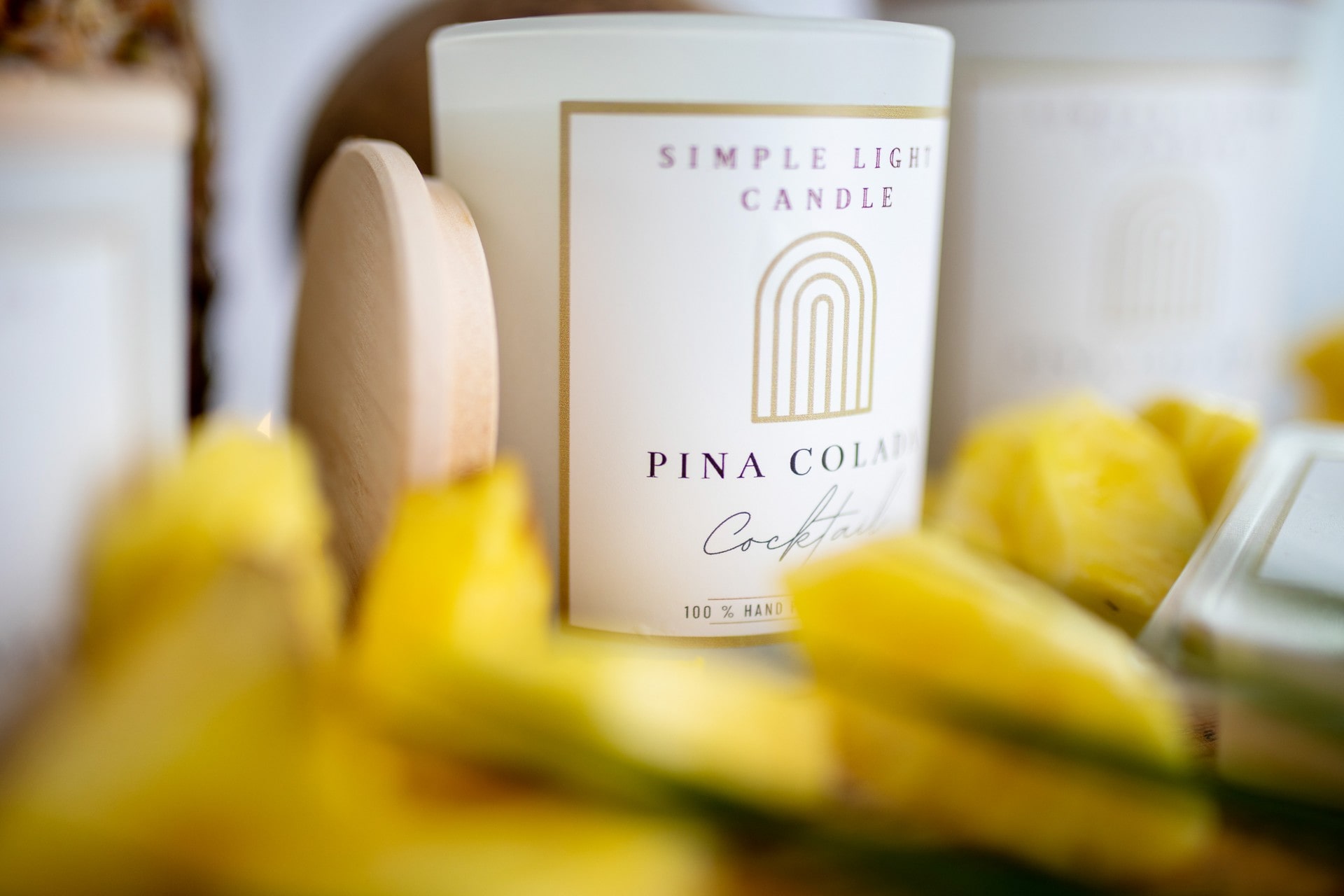 Świeca sojowa M - Pina Colada Coctail