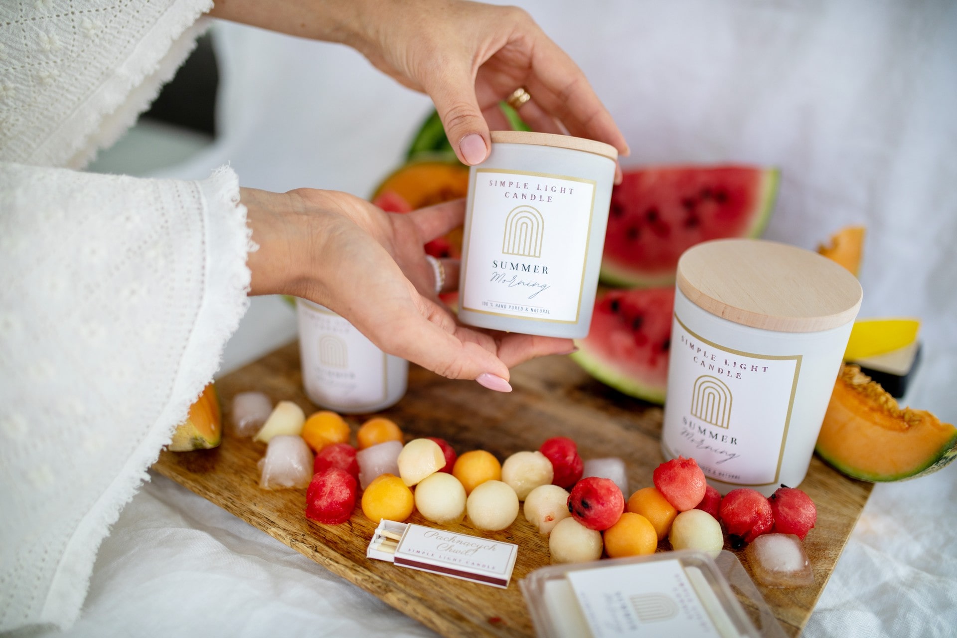 Świeca sojowa M - Summer Morning - obrazek 2