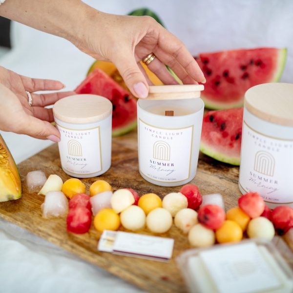 Świeca sojowa L - Summer Morning