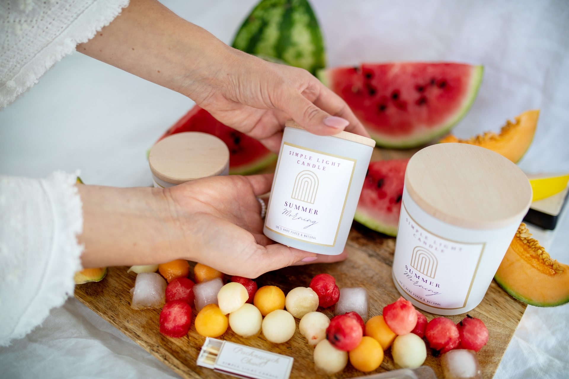 Świeca sojowa M - Summer Morning - obrazek 4