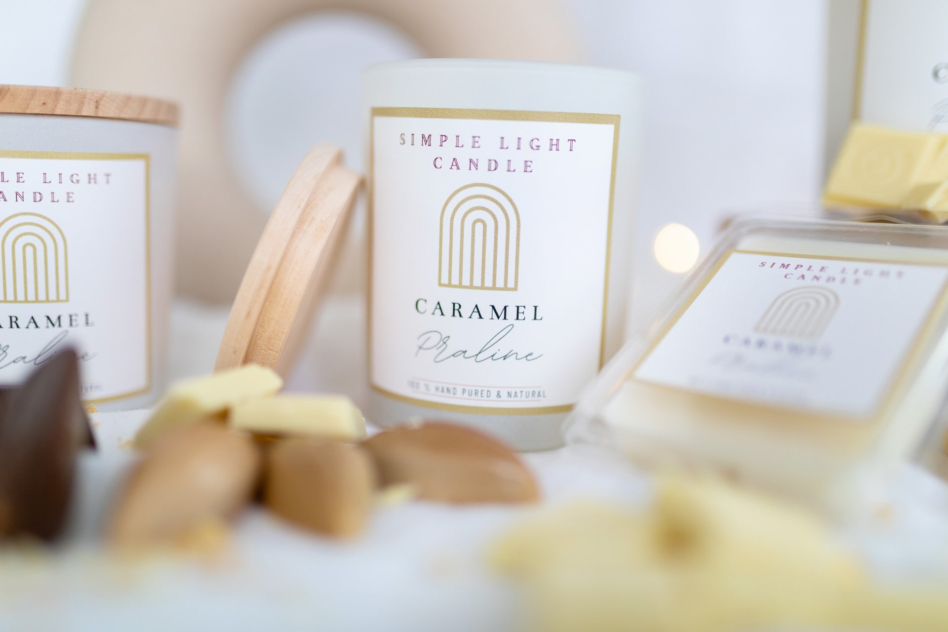 Świeca sojowa S - Caramel Praline - obrazek 7