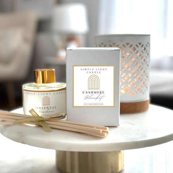 Dyfuzor zapachowy z patyczkami Cashmere Blanket