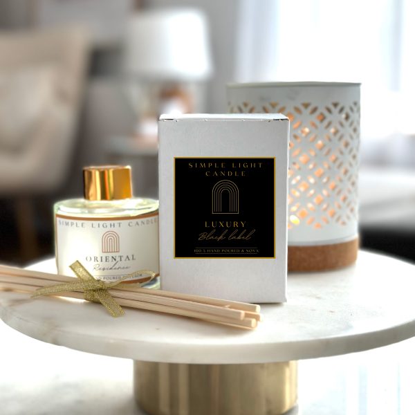 Dyfuzor zapachowy z patyczkami Luxury Black Label