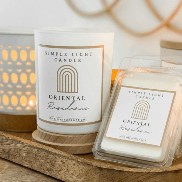 Świeca sojowa M - Oriental Residence