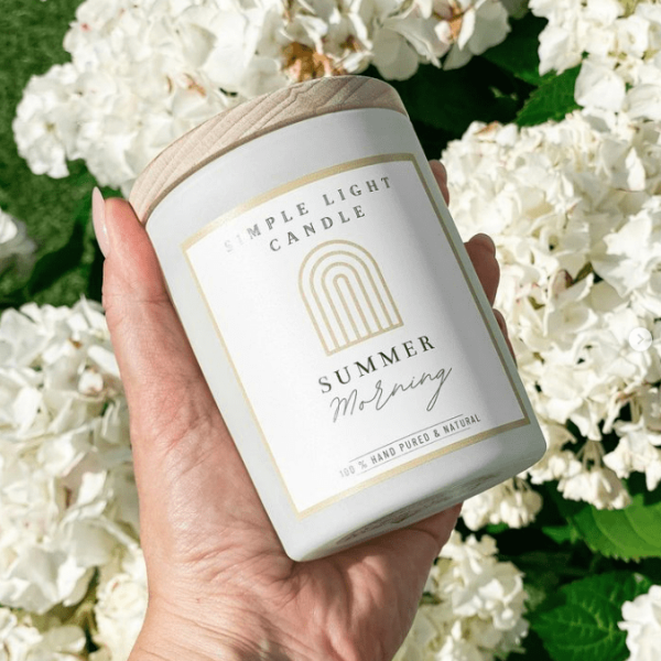Świeca sojowa M - Summer Morning