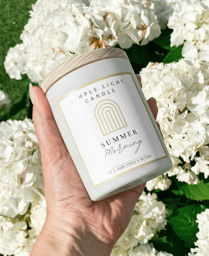 Świeca sojowa M - Summer Morning