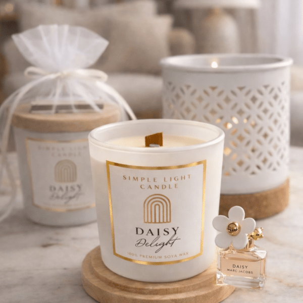 Świeca sojowa S - Daisy Delight
