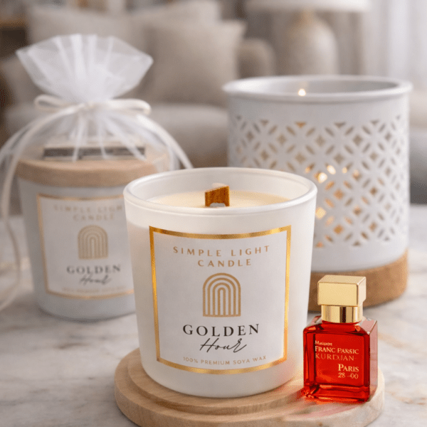 Świeca sojowa S - Golden Hour