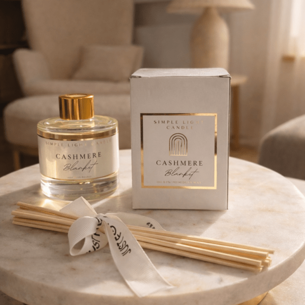 Dyfuzor zapachowy z patyczkami Cashmere Blanket