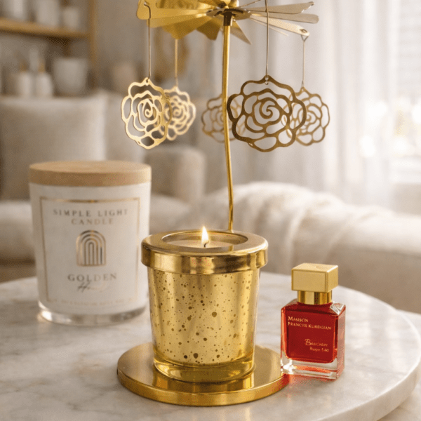 Złota Karuzela Zapachowa - wzór Róże - Zapach Golden Hour