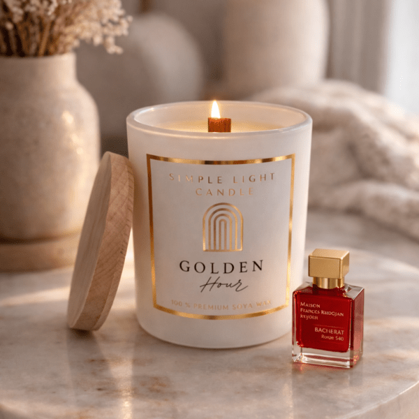 Świeca sojowa M - Golden Hour