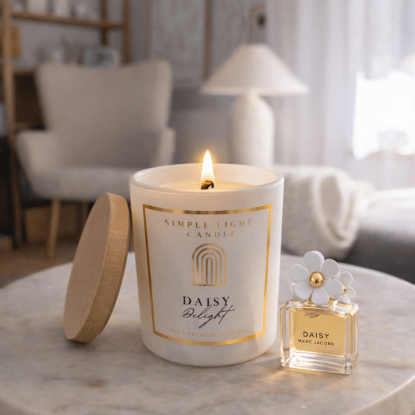 Świeca sojowa M - Daisy Delight
