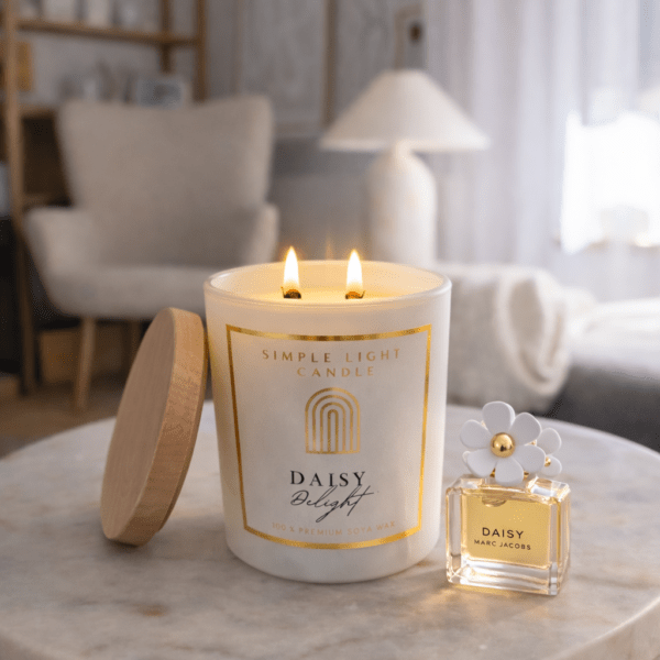 Świeca sojowa L - Daisy Delight
