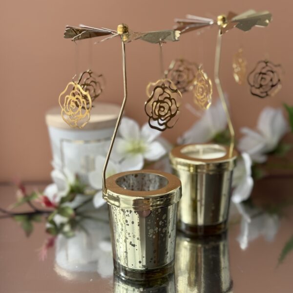 Złota Karuzela Zapachowa - wzór Róże - Zapach Golden Hour