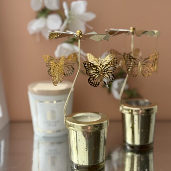 Złota Karuzela Zapachowa - wzór Motyl - Zapach Golden Hour