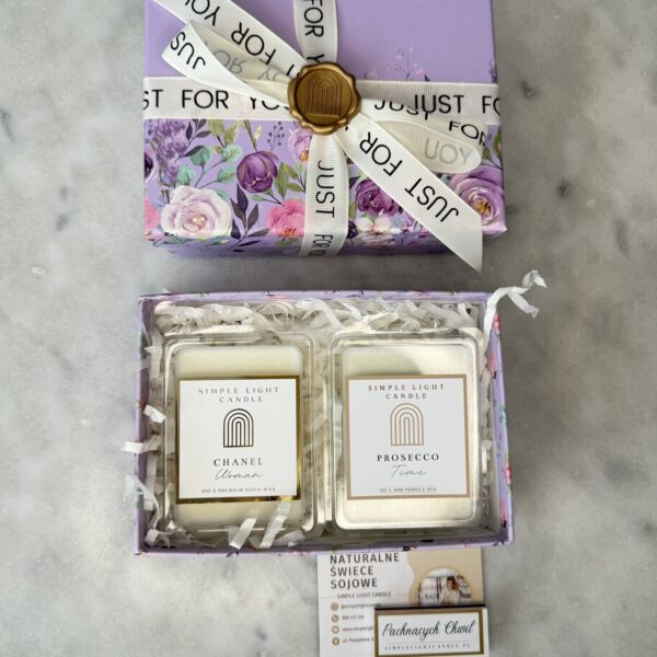 Zestaw Prezentowy - „Mały gest” (XS) woski x 2